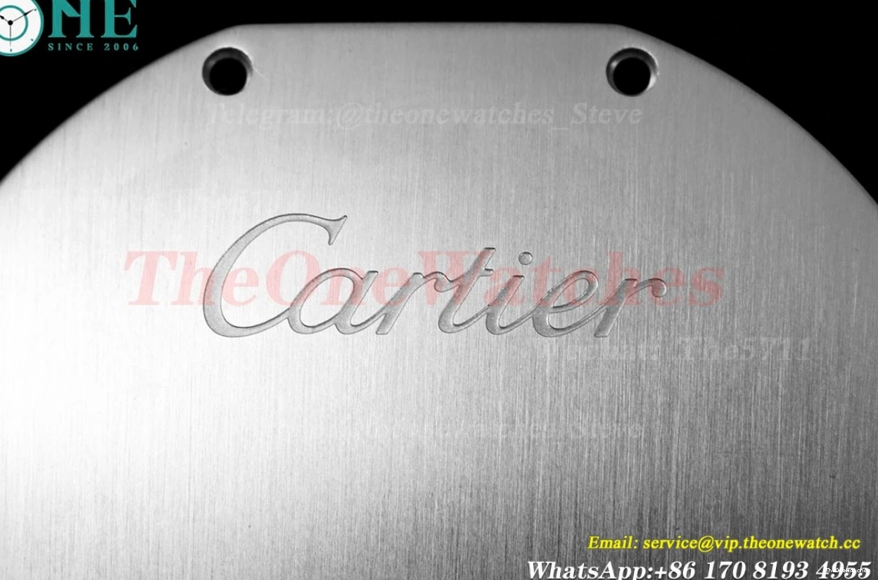 Ballon YG De Stk Bleu Wht 3KF Cartier A076 SS 36mm 0426